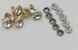Το έξοχο κορδόνι μετάλλων Eyelets το ασημένιο προσαρμοσμένο χρυσός χρώμα για τα γυναικεία παπούτσια προμηθευτής