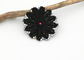 Μαύρα μπαλώματα κεντητικής λουλουδιών χρώματος μικρά, μπαλώματα Applique κεντητικής προμηθευτής