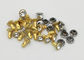 Μοντέρνες οπές κορδονιών μετάλλων, οπές μετάλλων 40mm δύο μέρη μικρού χαριτωμένου προμηθευτής