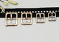Διαμορφωμένο ορθογώνιο Prong πορπών παπουτσιών μετάλλων ενιαίο απλό ύφος δομών καρφιτσών προμηθευτής